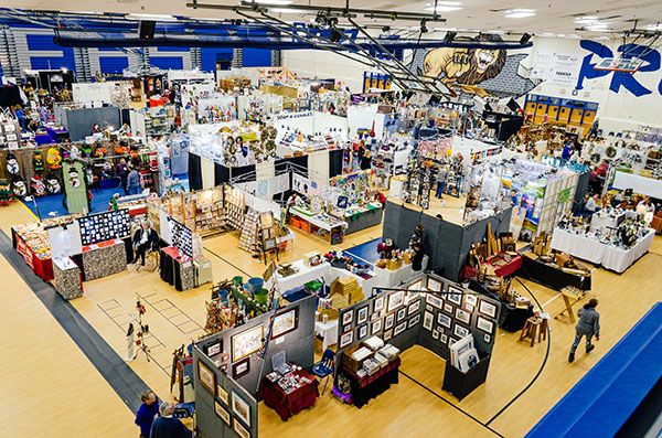 Vendors in Gym