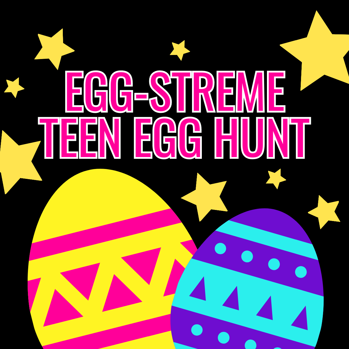 Egg-Streme Teen Egg Hunt- Website Widget
