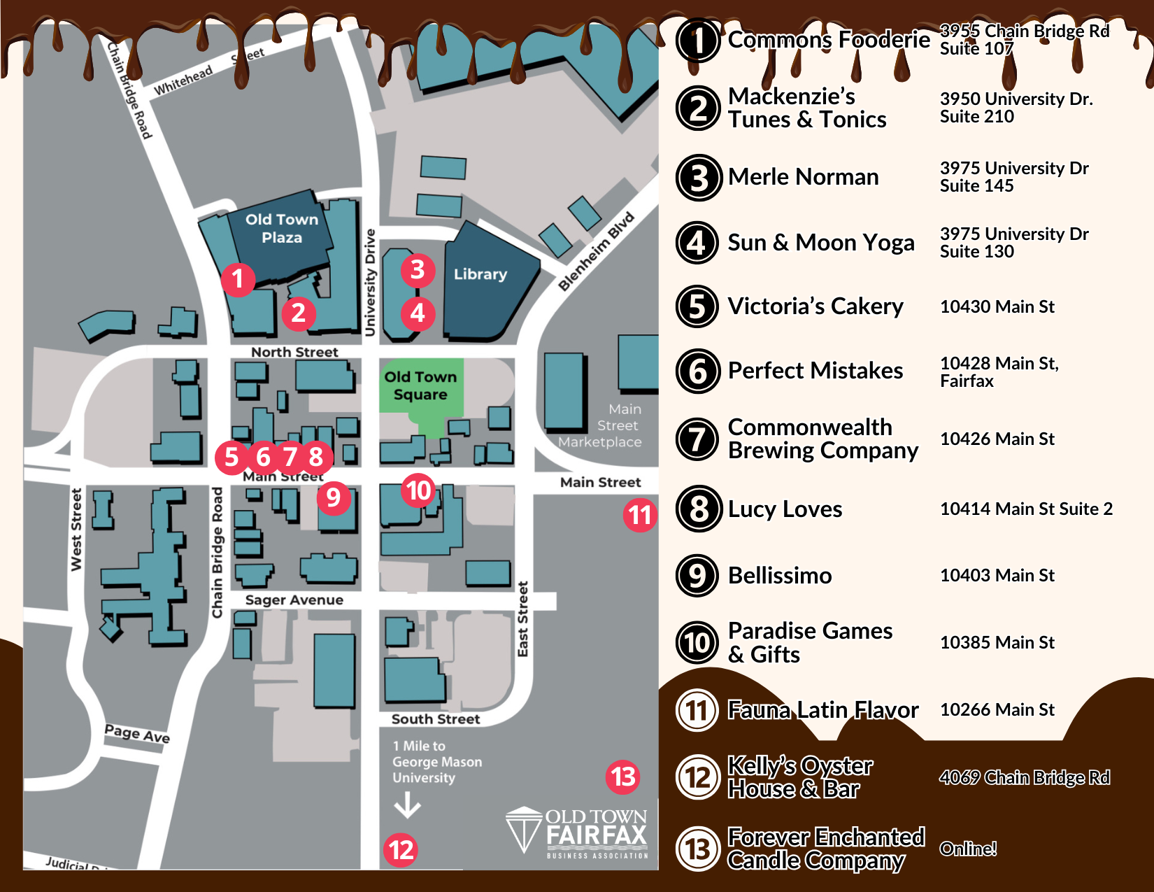 CLF Stroll Map